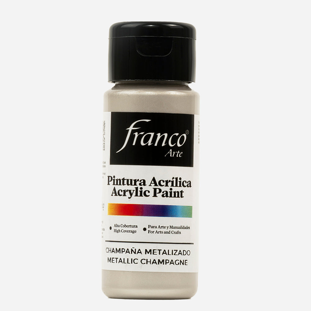 Pintura Acrílica Champaña Metalizado