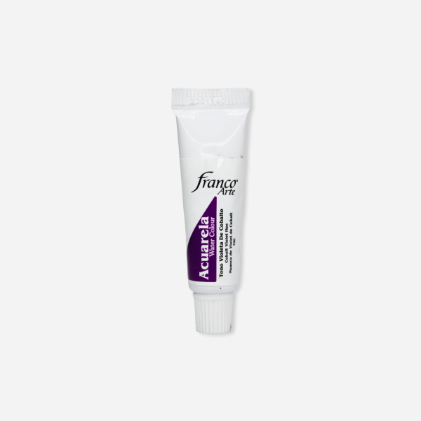 Acuarela Tono Violeta De Cobalto