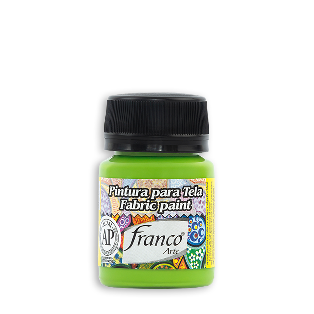 Pintura Tela Verde Manzana