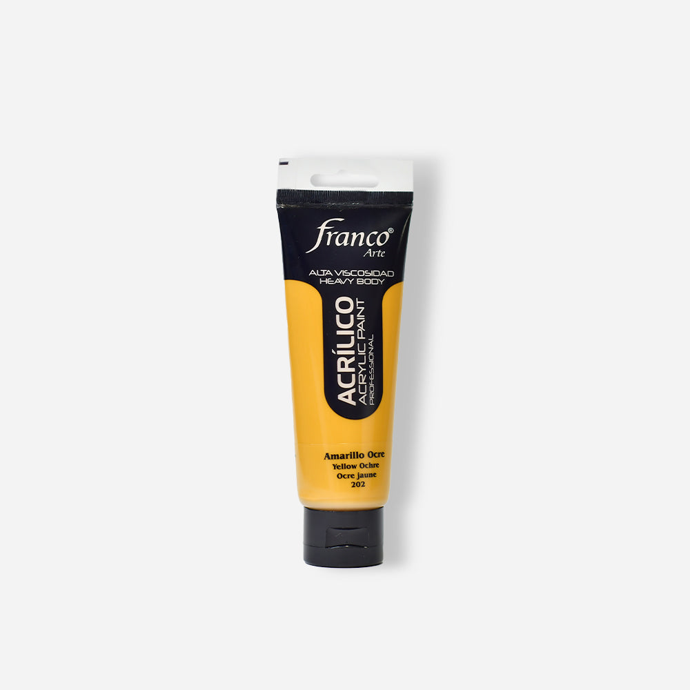 Pintura Acrílica Profesional Amarillo Ocre