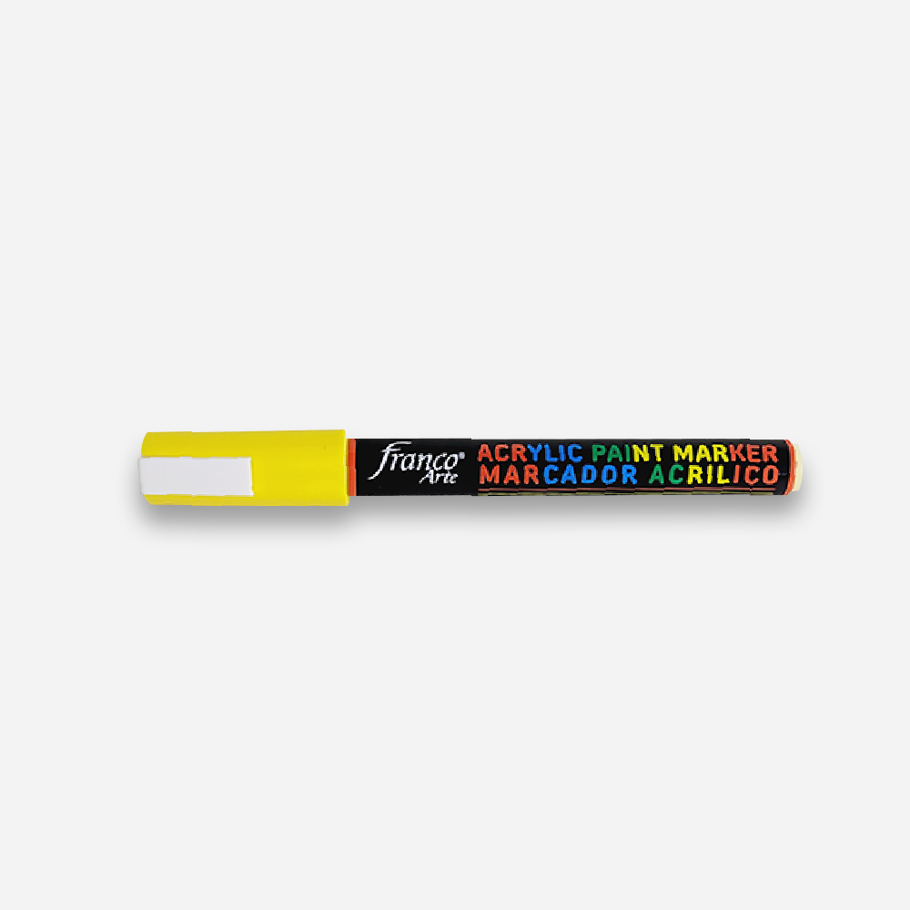 Marcador Acrílico Amarillo Claro