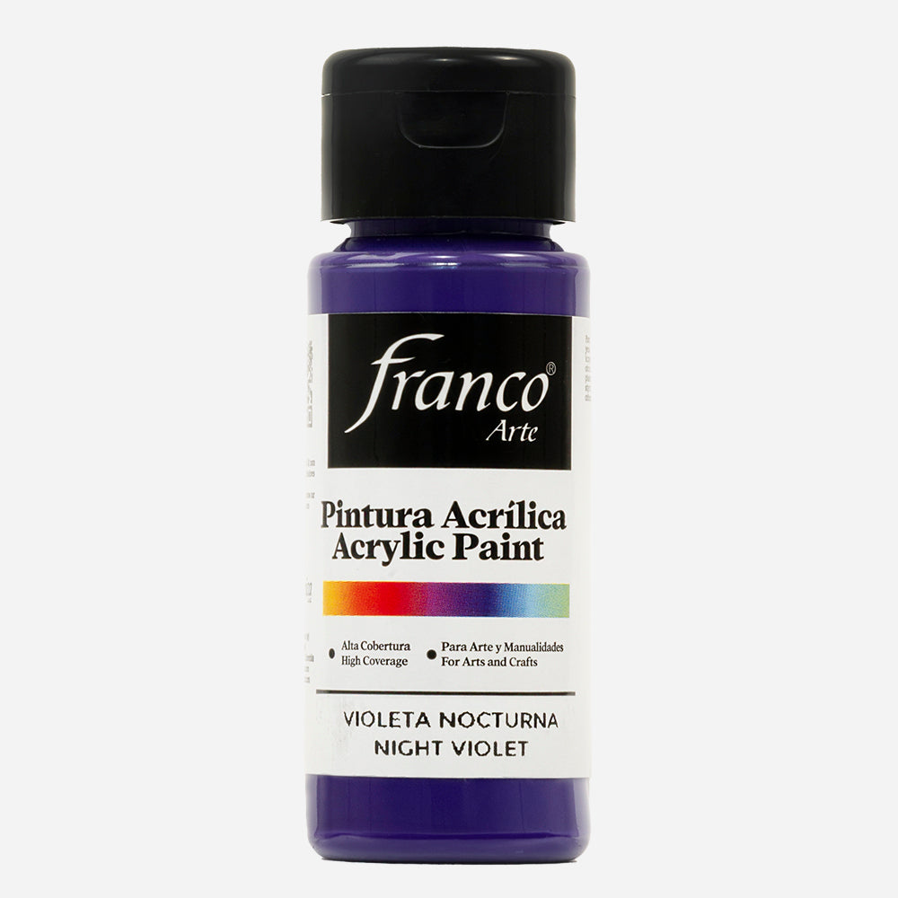 Pintura Acrílica Violeta Nocturna