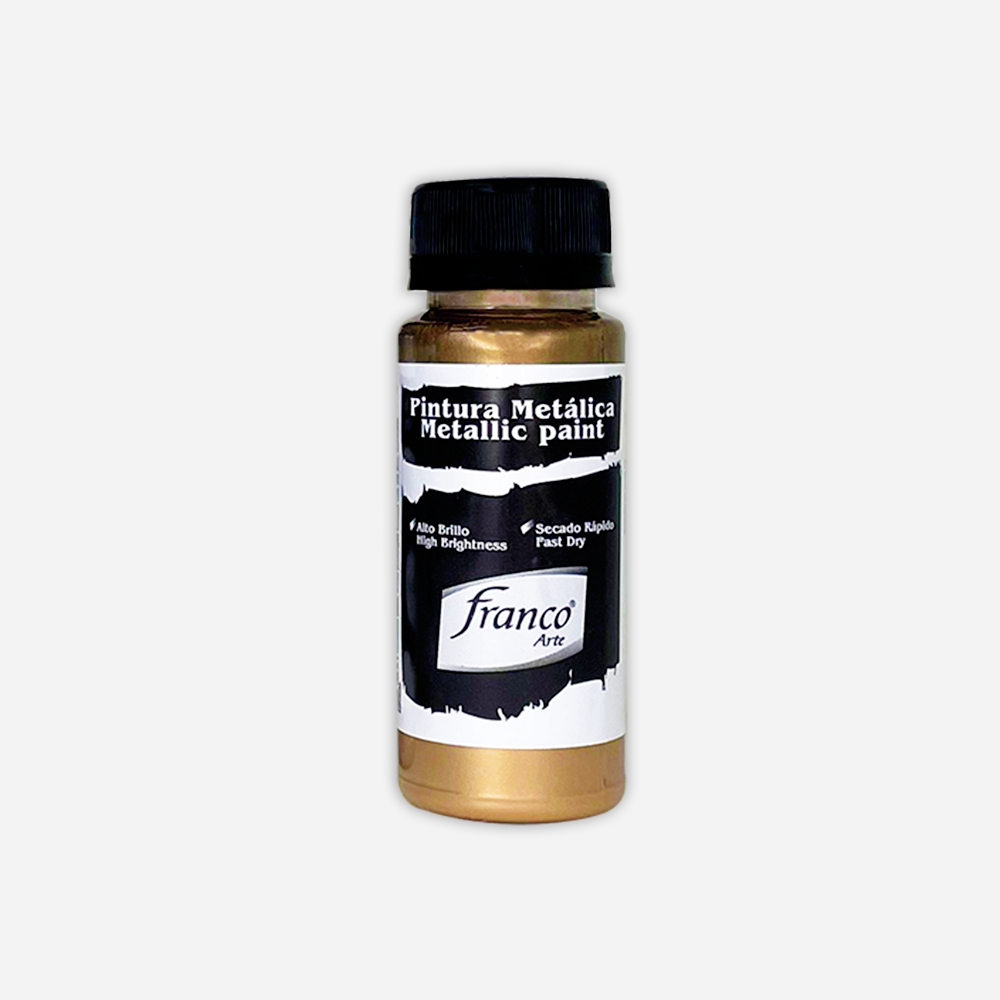 Pintura Metálica Oro Pálido