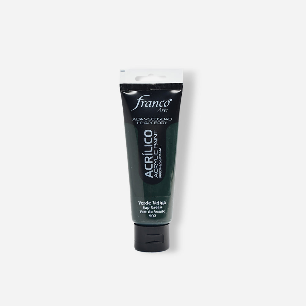 Pintura Acrílica Profesional Verde Vejiga
