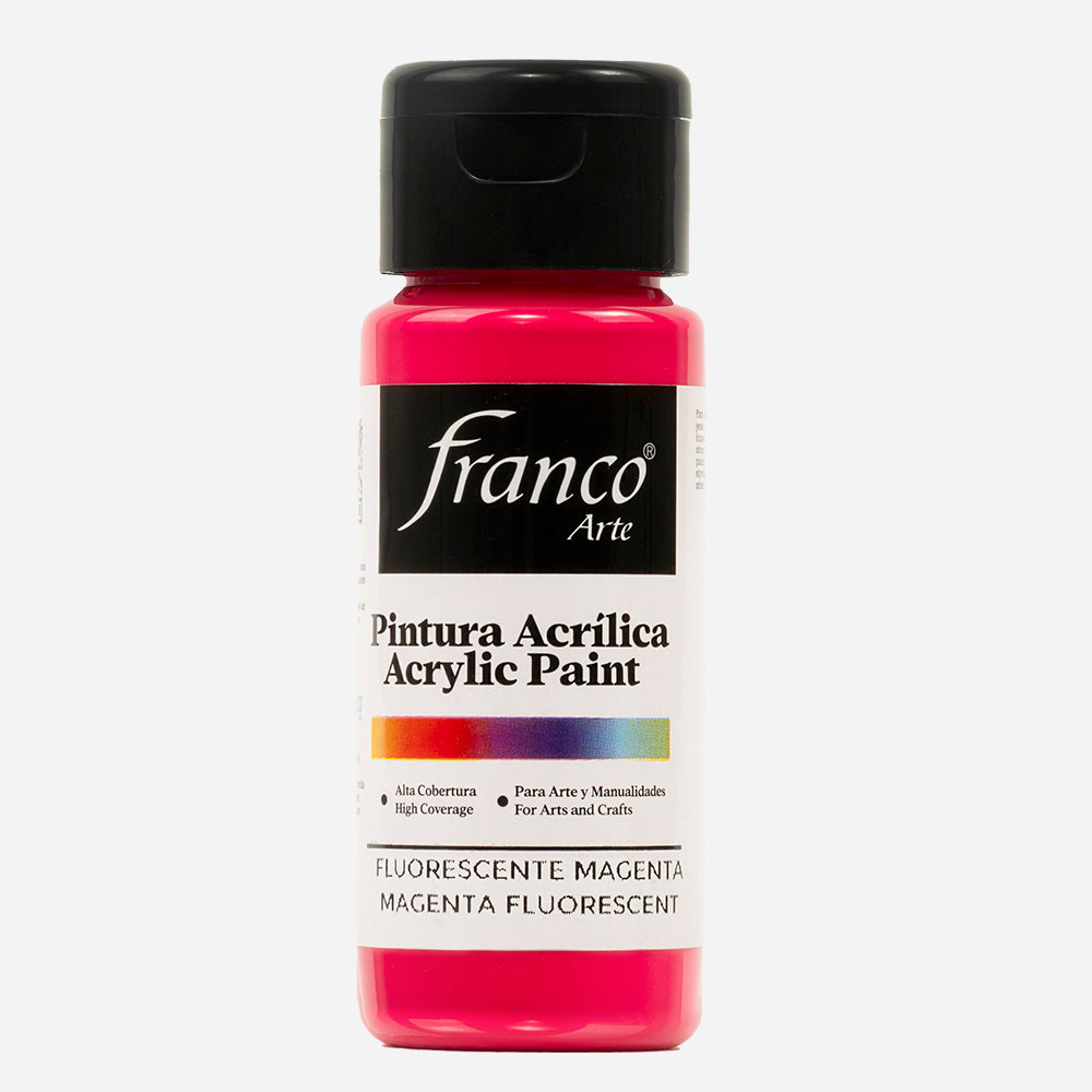 Pintura Acrílica Magenta Fluorescente