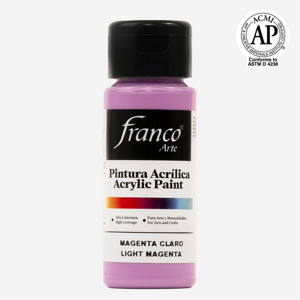 Pintura Acrílica Magenta Claro