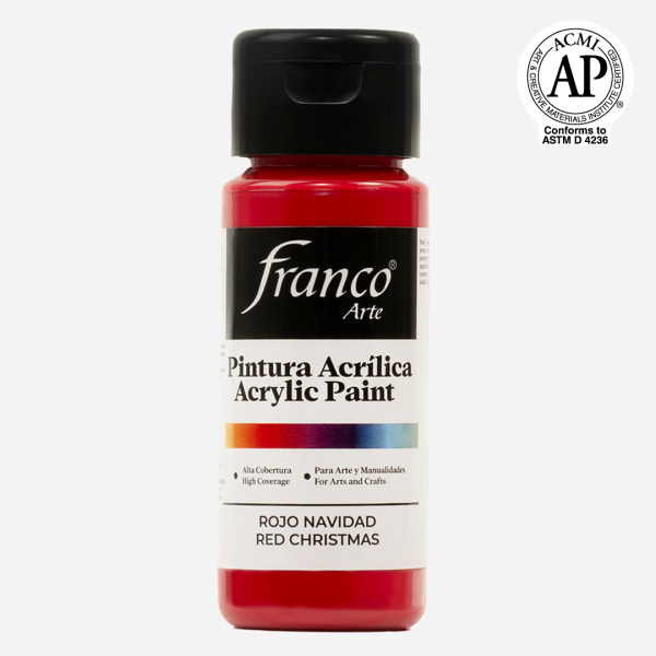 Pintura Acrílica Rojo Navidad