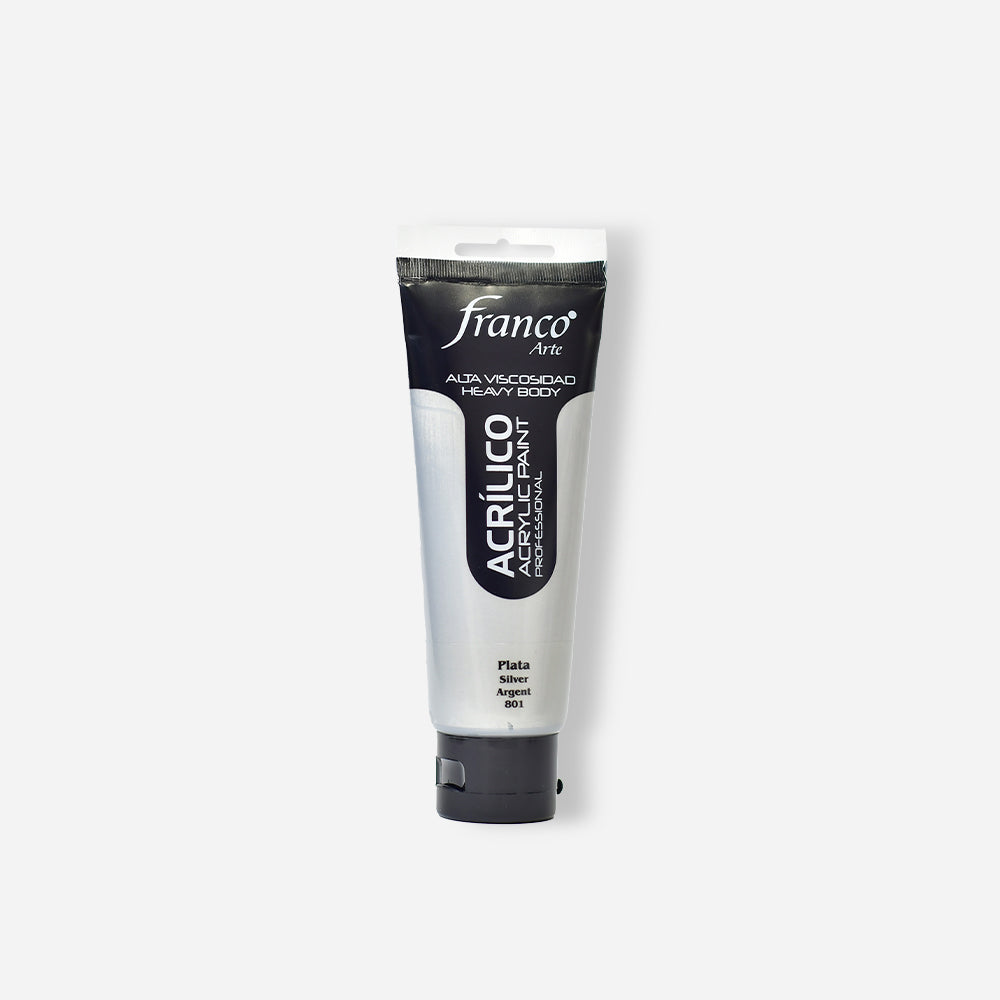 Pintura Acrílica Profesional Plata