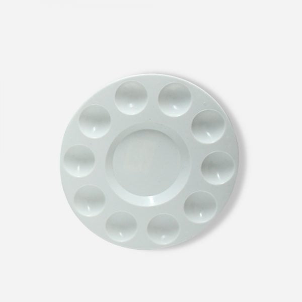 Paleta Plástica 10 Cavidades Color Blanco