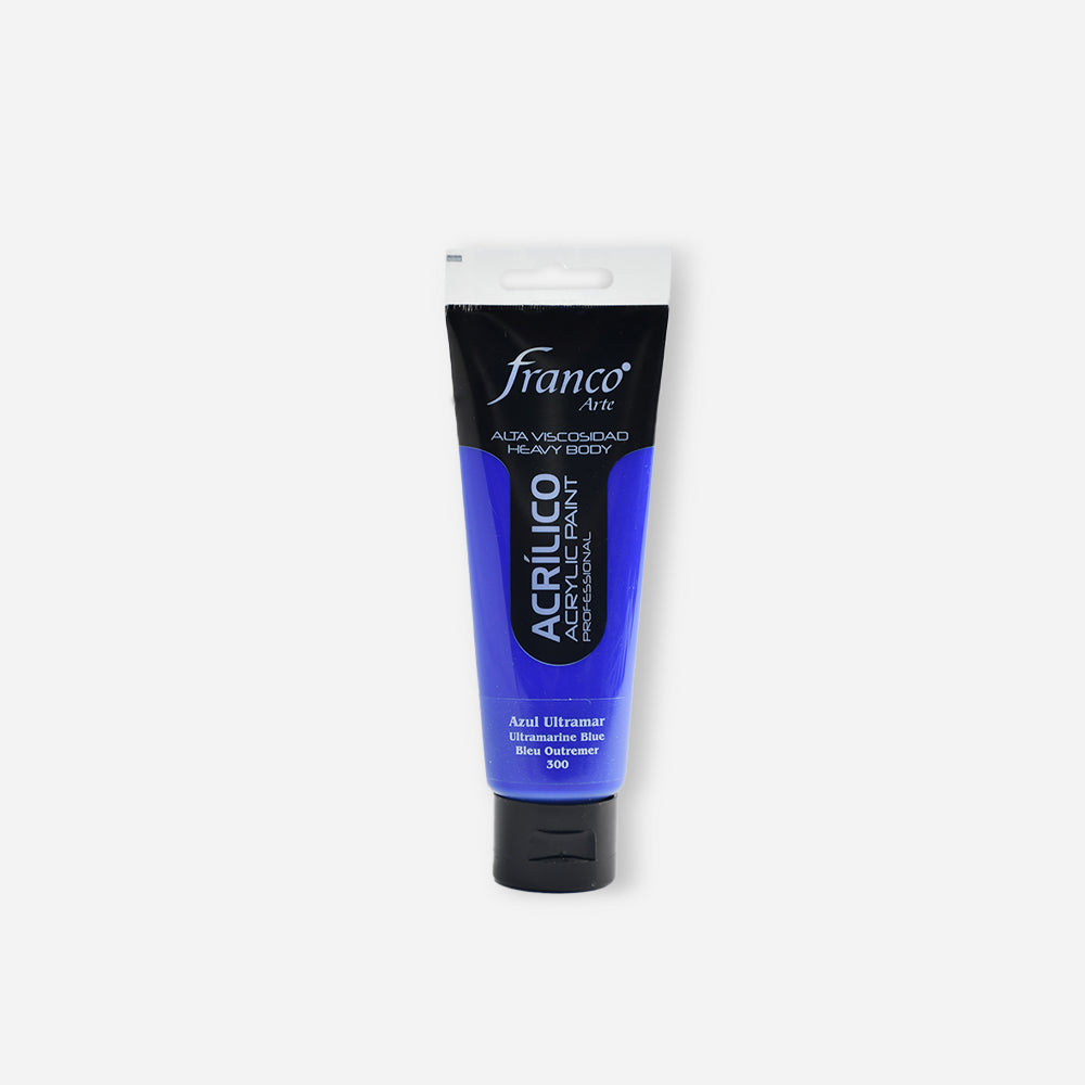 Pintura Acrílica Profesional Azul Ultramar