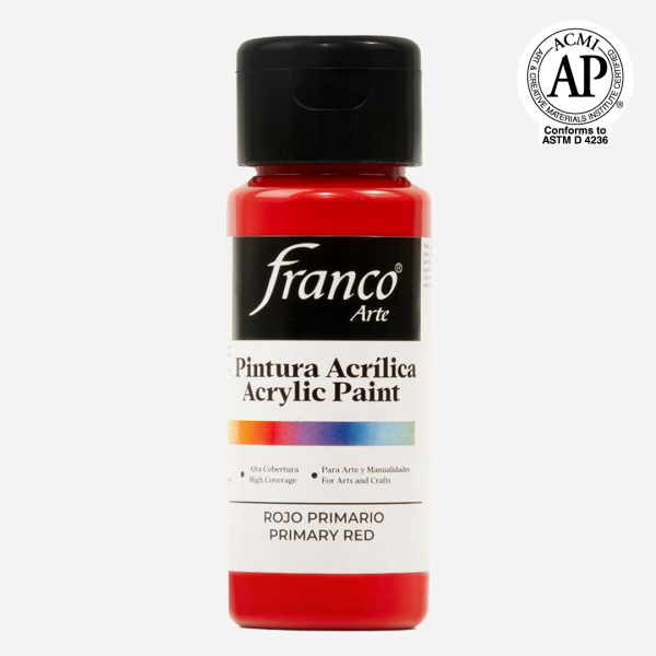 Pintura Acrílica Rojo Primario