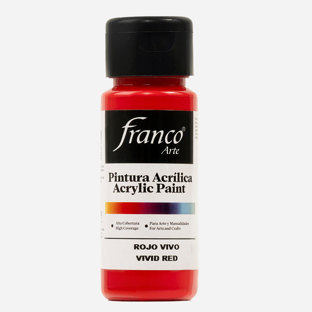 Pintura Acrilica Rojo Vivo