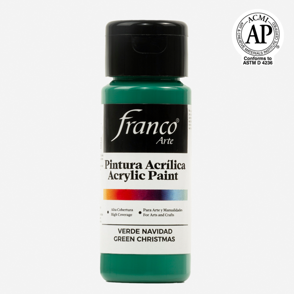 Pintura Acrílica Verde Navidad
