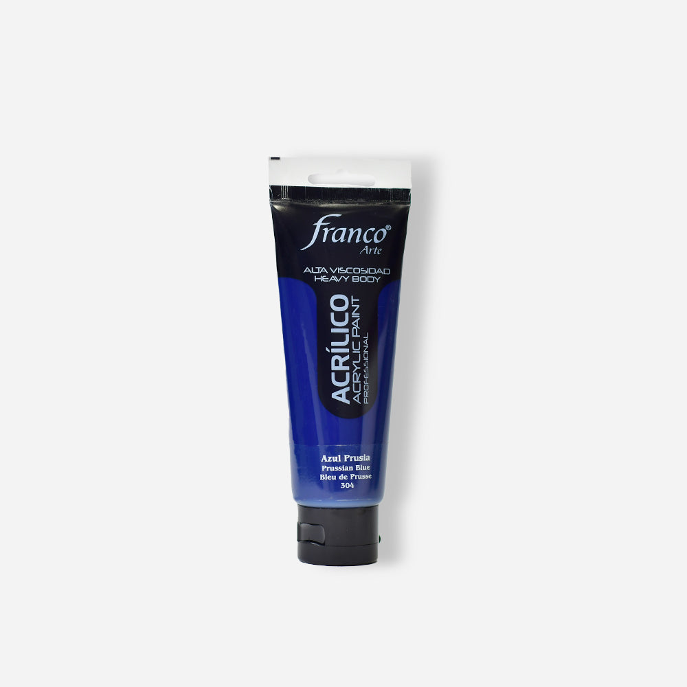Pintura Acrílica Profesional Tono Azul Prusia