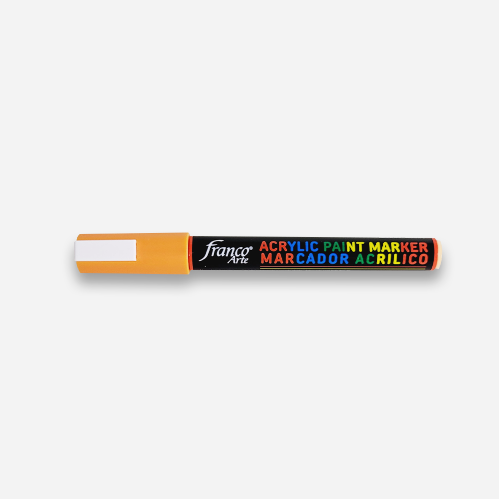 Marcador Acrílico Naranja Claro