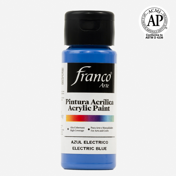 Pintura Acrílica Azul Eléctrico